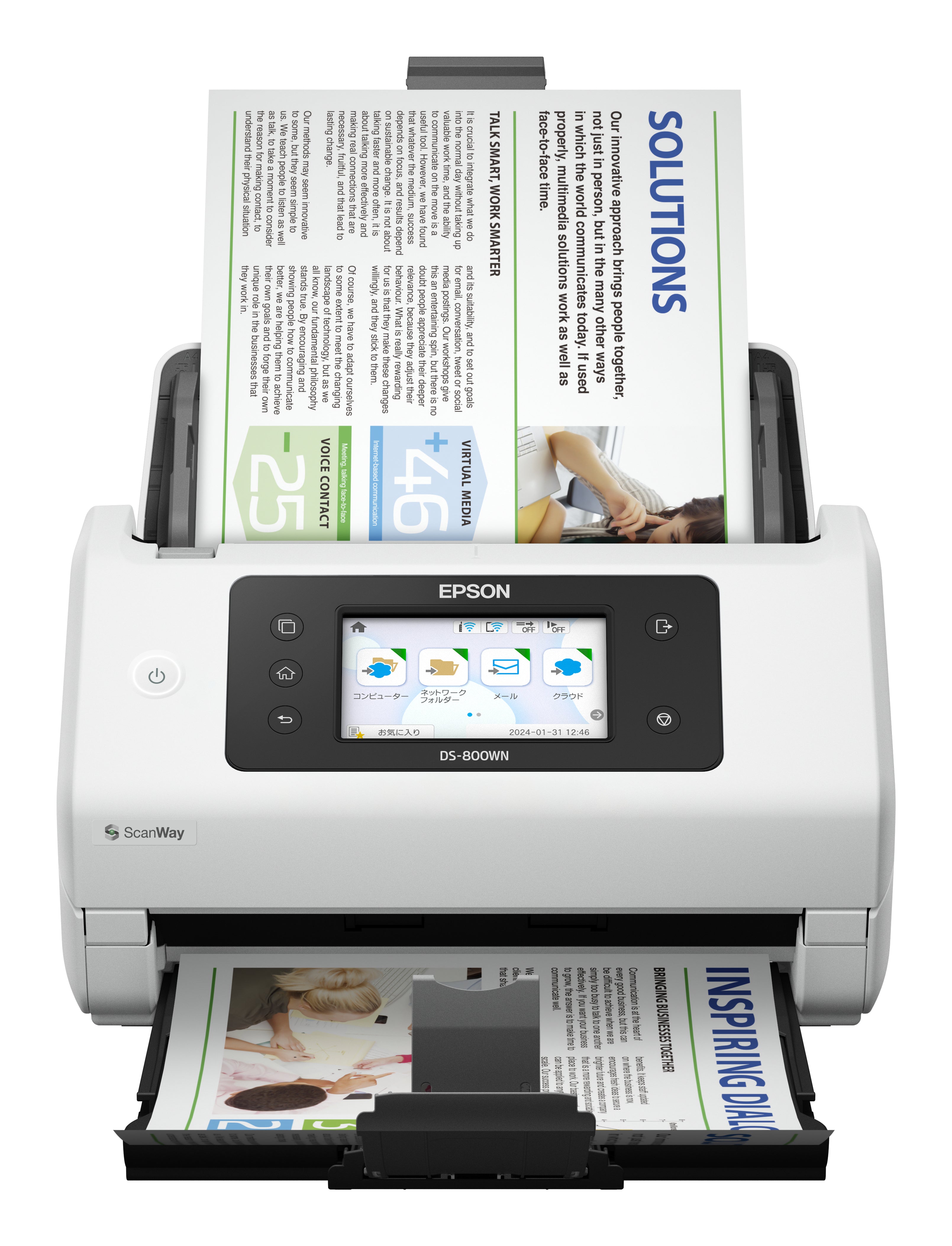 EPSON DS-800WN SCANNER (B11B275201) - Cartouches Certifiees