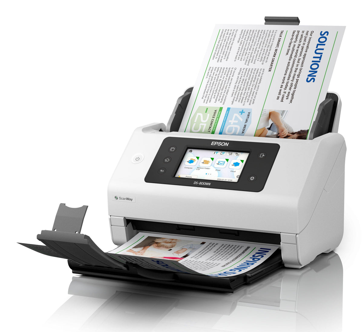 EPSON DS-800WN SCANNER (B11B275201) - Cartouches Certifiees