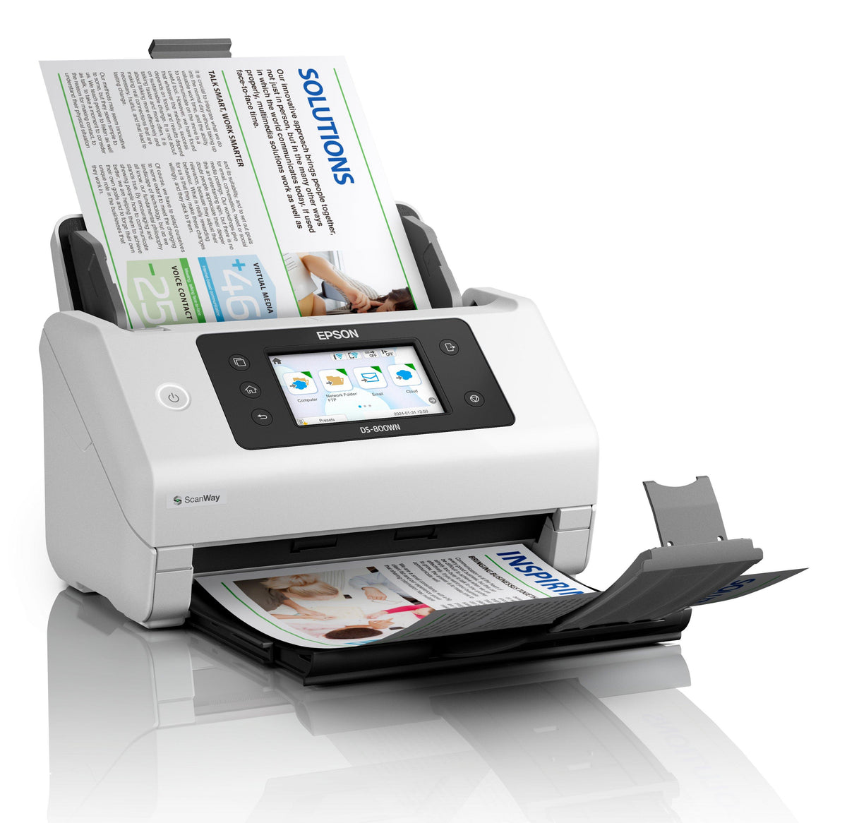 EPSON DS-800WN SCANNER (B11B275201) - Cartouches Certifiees