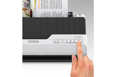EPSON DS-C330 Sheet-fed scanner Black, Grey (B11B272201) - Cartouches Certifiees