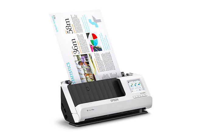 EPSON DS-C480W Sheet-fed scanner Black, Grey (B11B269202) - Cartouches Certifiees