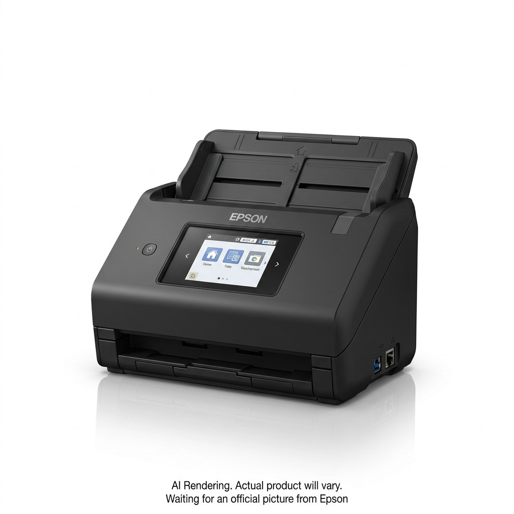EPSON High-Speed Wireless Desktop Document Scanner (DS-785W) - Cartouches Certifiees
