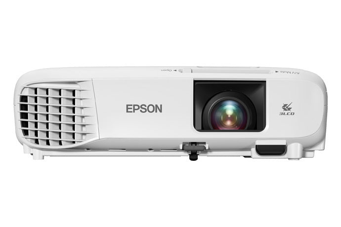 EPSON PowerLite data projector Standard throw projector 3800 ANSI lumens 3-Chip DLP XGA (1024x768) White (V11HA03020) - Cartouches Certifiees