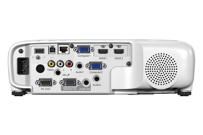 EPSON PowerLite data projector Standard throw projector 3800 ANSI lumens 3-Chip DLP XGA (1024x768) White (V11HA03020) - Cartouches Certifiees