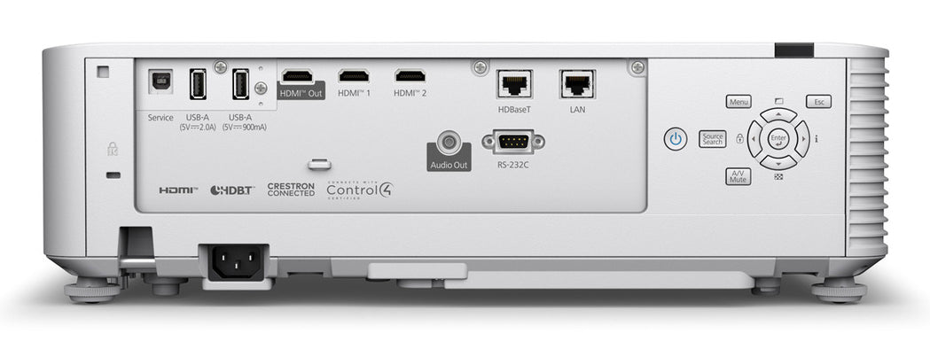 EPSON PowerLite L690SU Short throw projector 6200 ANSI lumens 3LCD WUXGA (1920x1200) White (V11HB31020) - Cartouches Certifiees