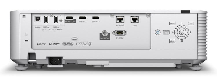 EPSON PowerLite L690U Standard throw projector 6500 ANSI lumens 3LCD WUXGA (1920x1200) White (V11HB29020) - Cartouches Certifiees