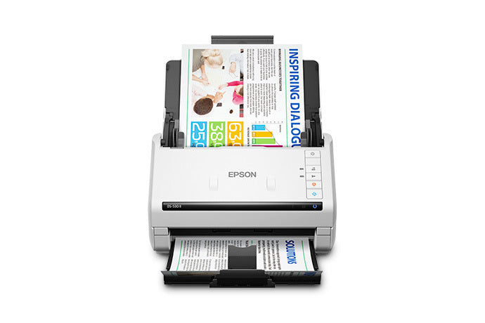 EPSON WorkForce scanner Sheet-fed scanner 600 x 600 DPI A4 White (B11B261202) - Cartouches Certifiees