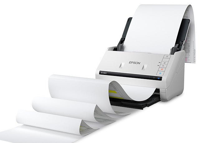 EPSON WorkForce scanner Sheet-fed scanner 600 x 600 DPI A4 White (B11B261202) - Cartouches Certifiees