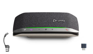 HP Poly Sync 20+M Speakerphone USB-C/A Adapter haut-parleur PC Noir