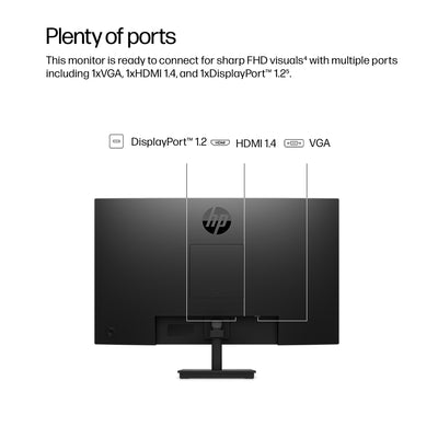 HP Series 3 Pro 21.5 inch FHD Monitor - 322ph écran plat de PC 54,6 cm (21.5") 1920 x 1080 pixels Full HD LCD Noir - Image 7