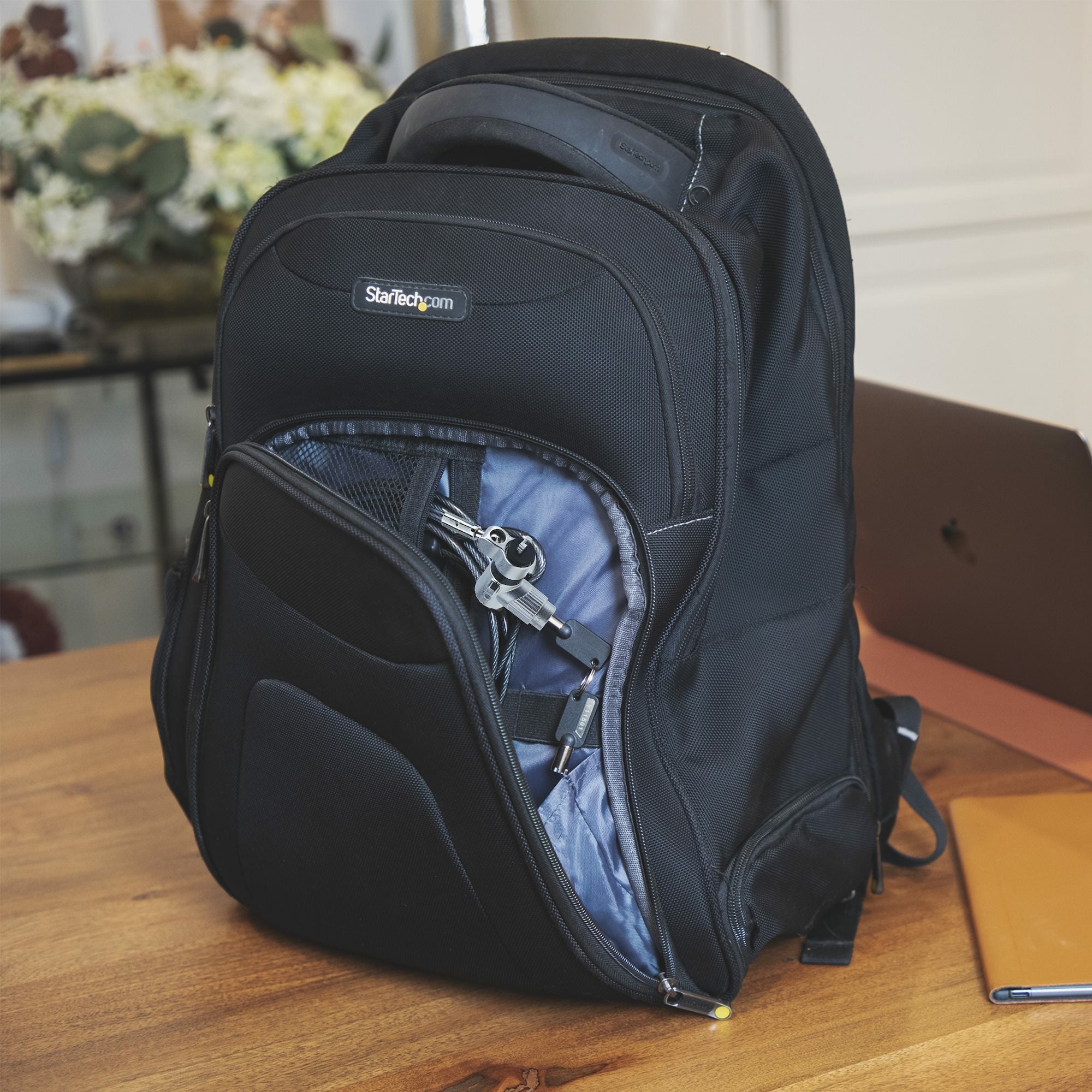 StarTech.com UNIVKA25-LAPTOP-LOCK câble antivol Noir 2 m - Image 9