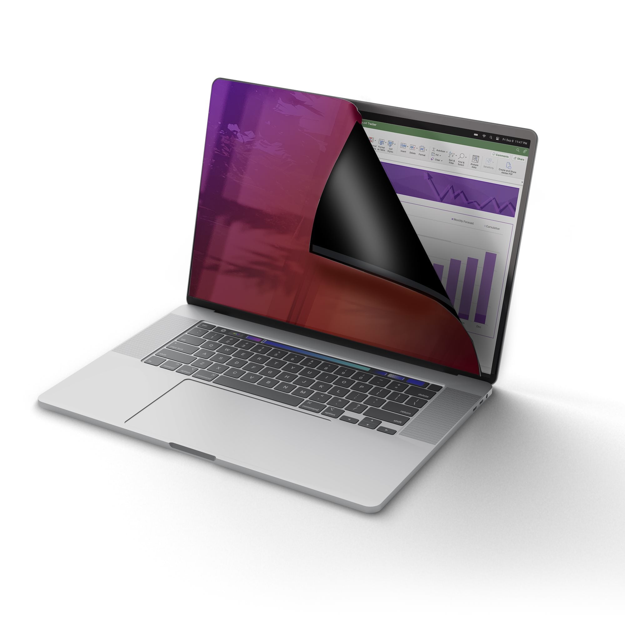 StarTech.com 142MG-PRIVACY-SCREEN filtre anti-reflets pour écran et filtre de confidentialité 35,6 cm (14") Netbook Filtre de confidentialité sans bords pour ordinateur - Image 3