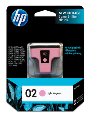 HP 02 (C8775WN) Photo Magenta Original Inkjet Cartridge - Cartouches Certifiees