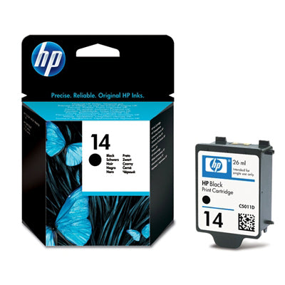 HP 14 (C5010A) Black Original Inkjet Cartridge - Cartouches Certifiees