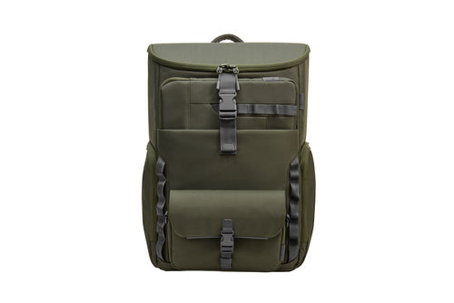 HP 15.6 Modular Laptop Backpack 39.6 cm (15.6") Green, Grey (9J496AA) - Cartouches Certifiees