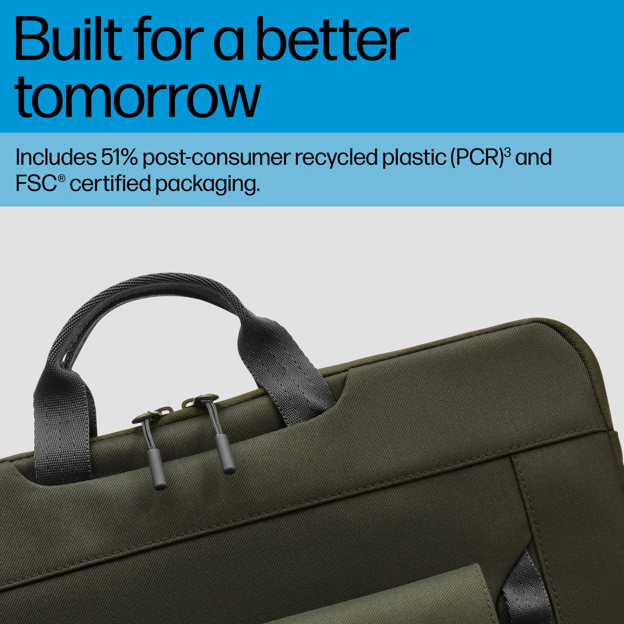 HP 15.6 Modular Laptop Backpack 39.6 cm (15.6") Green, Grey (9J496AA) - Cartouches Certifiees