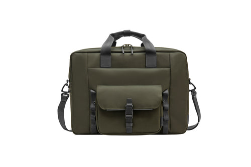 HP 15.6 Modular Laptop Bag 39.6 cm (15.6") Messenger case Green, Grey (9J497AA) - Cartouches Certifiees