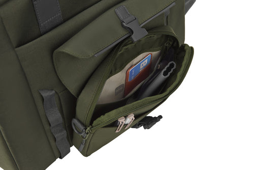 HP 15.6 Modular Laptop Bag 39.6 cm (15.6") Messenger case Green, Grey (9J497AA) - Cartouches Certifiees