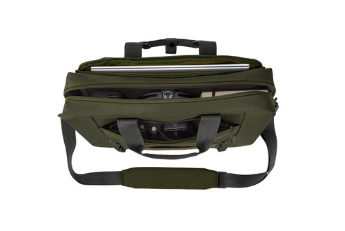 HP 15.6 Modular Laptop Bag 39.6 cm (15.6") Messenger case Green, Grey (9J497AA) - Cartouches Certifiees
