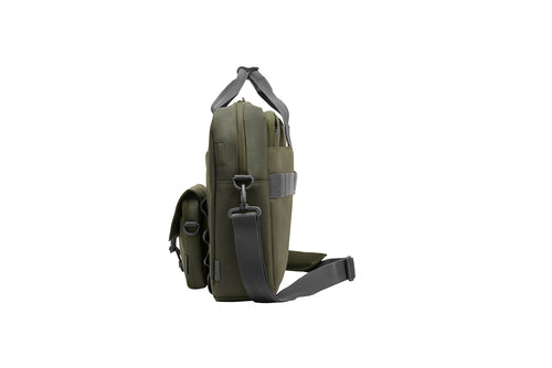 HP 15.6 Modular Laptop Bag 39.6 cm (15.6") Messenger case Green, Grey (9J497AA) - Cartouches Certifiees