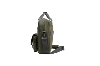 HP 15.6 Modular Laptop Bag 39.6 cm (15.6") Messenger case Green, Grey (9J497AA) - Cartouches Certifiees