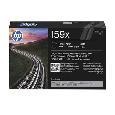 HP 159X Black Original LaserJet Toner Cartridge (W1590X) - Cartouches Certifiees
