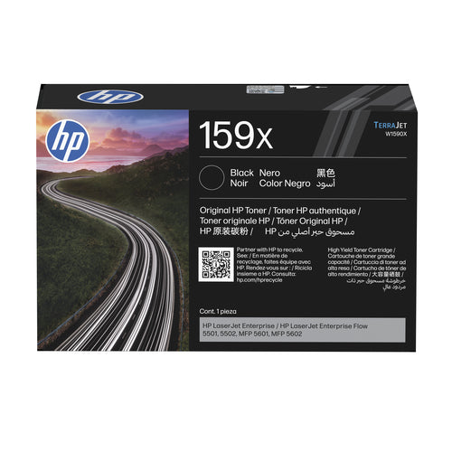 HP 159X Black Original LaserJet Toner Cartridge (W1590X) - Cartouches Certifiees