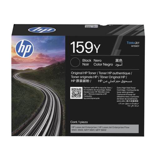 HP 159Y Black Original LaserJet Toner Cartridge (W1590Y) - Cartouches Certifiees