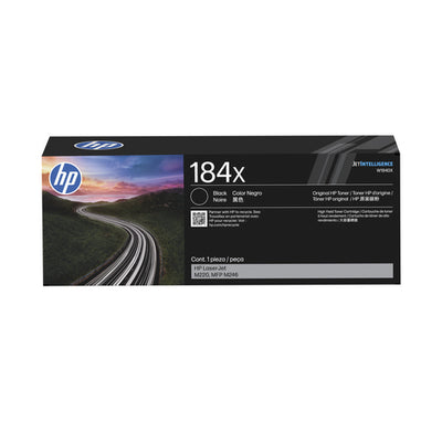 HP 184X High Yield Black Original LaserJet Toner Cartridge (W1840X) - Cartouches Certifiees