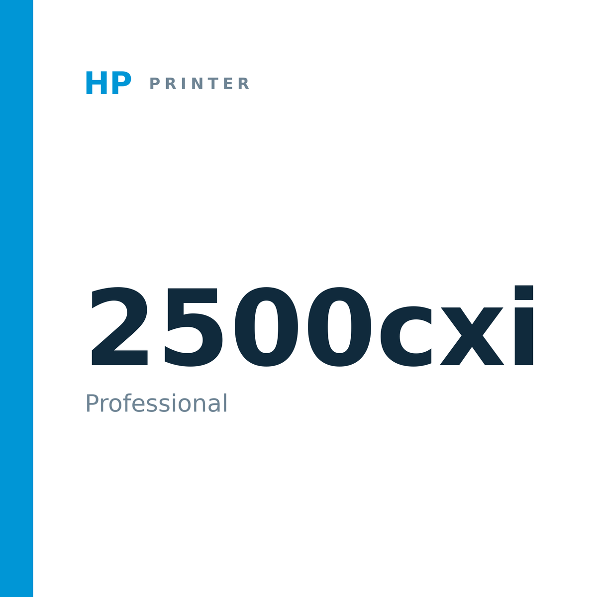 HP 2500cxi Professional