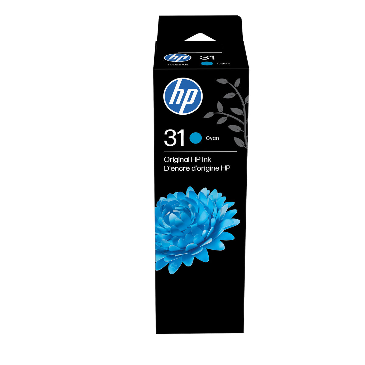 HP 31 - 70ml (1VU26AN) Cyan Original Inkjet Bottle - Cartouches Certifiees