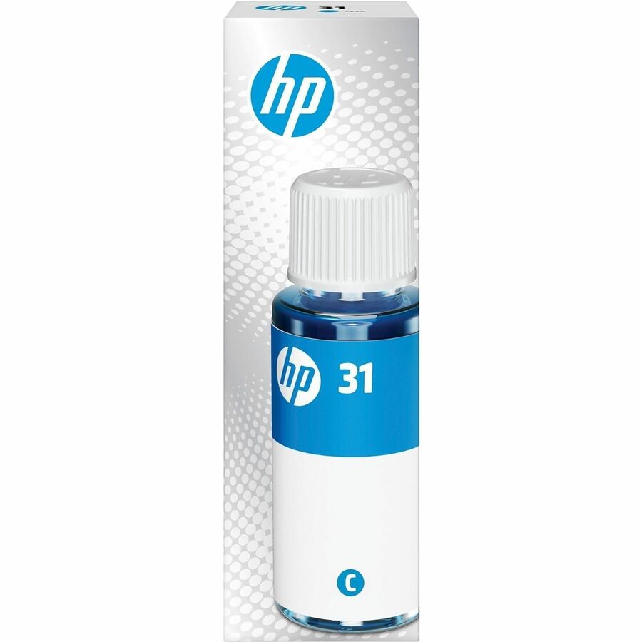 HP 31 - 70ml (1VU26AN) Cyan Original Inkjet Bottle - Cartouches Certifiees