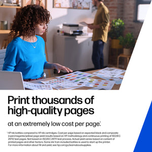 HP 31 CMY Original Ink Bottle Combo 3-Pack (9C228AN) - Cartouches Certifiees