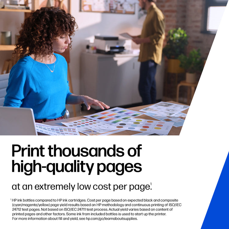 HP 31 CMY Original Ink Bottle Combo 3-Pack (9C228AN) - Cartouches Certifiees