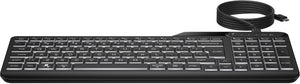 HP 405 Backlit Wired keyboard Home USB Black (7N7C1UT#ABA) - Cartouches Certifiees