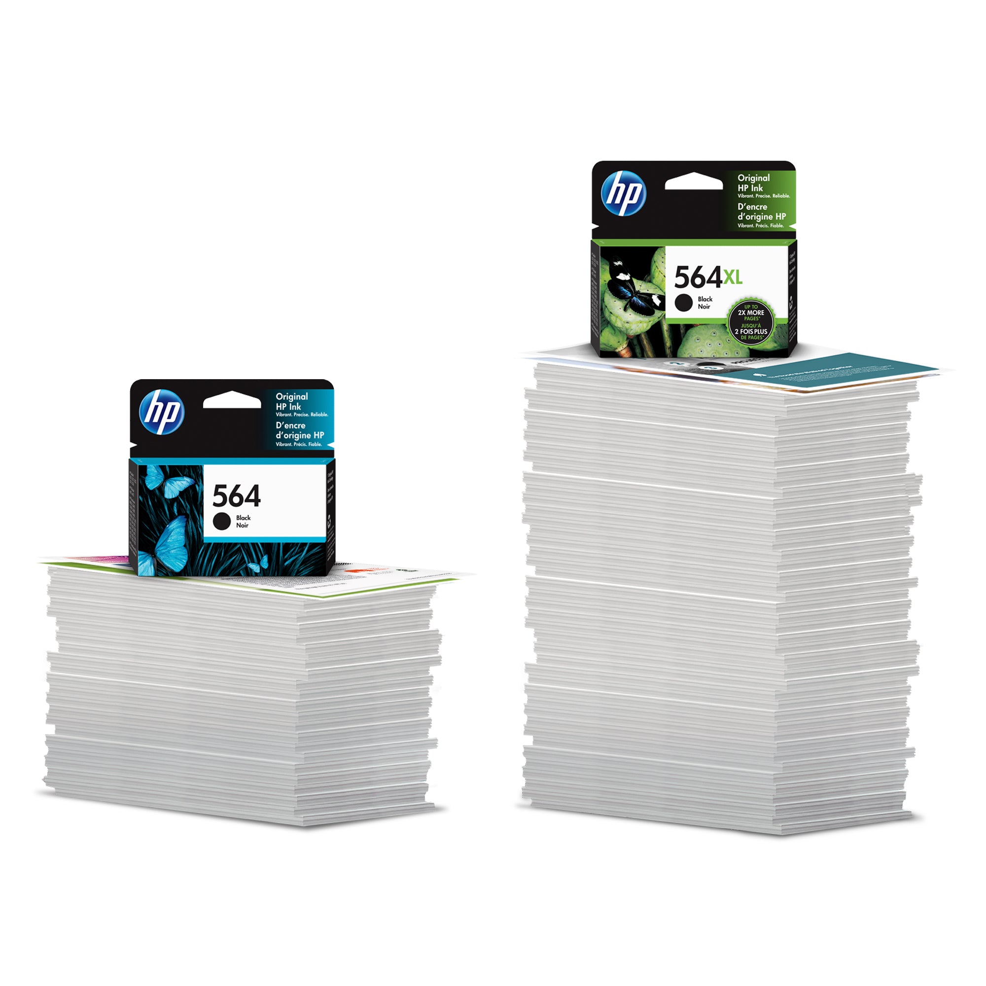 HP 564 (CB317WN) Photo black Original Inkjet Cartridge - Cartouches Certifiees