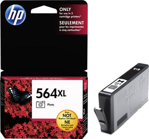 HP 564XL (CB322WN) Photo black Original Inkjet Cartridge - Cartouches Certifiees