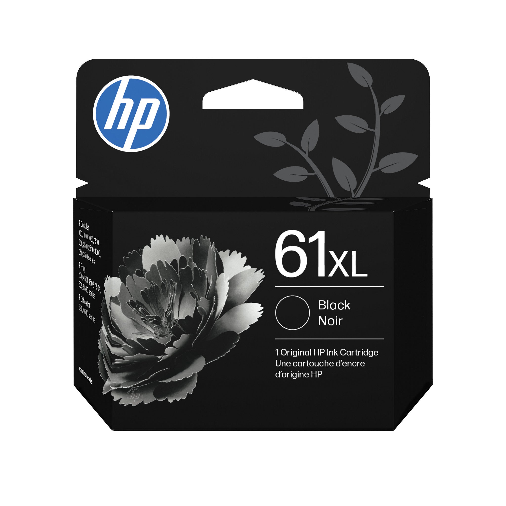 HP 61XL (C0PA4AN CH563WN) Black Original Inkjet Cartridge - Cartouches Certifiees