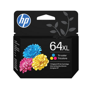 HP 64XL (N9J91AN) Color Original Inkjet Cartridge - Cartouches Certifiees