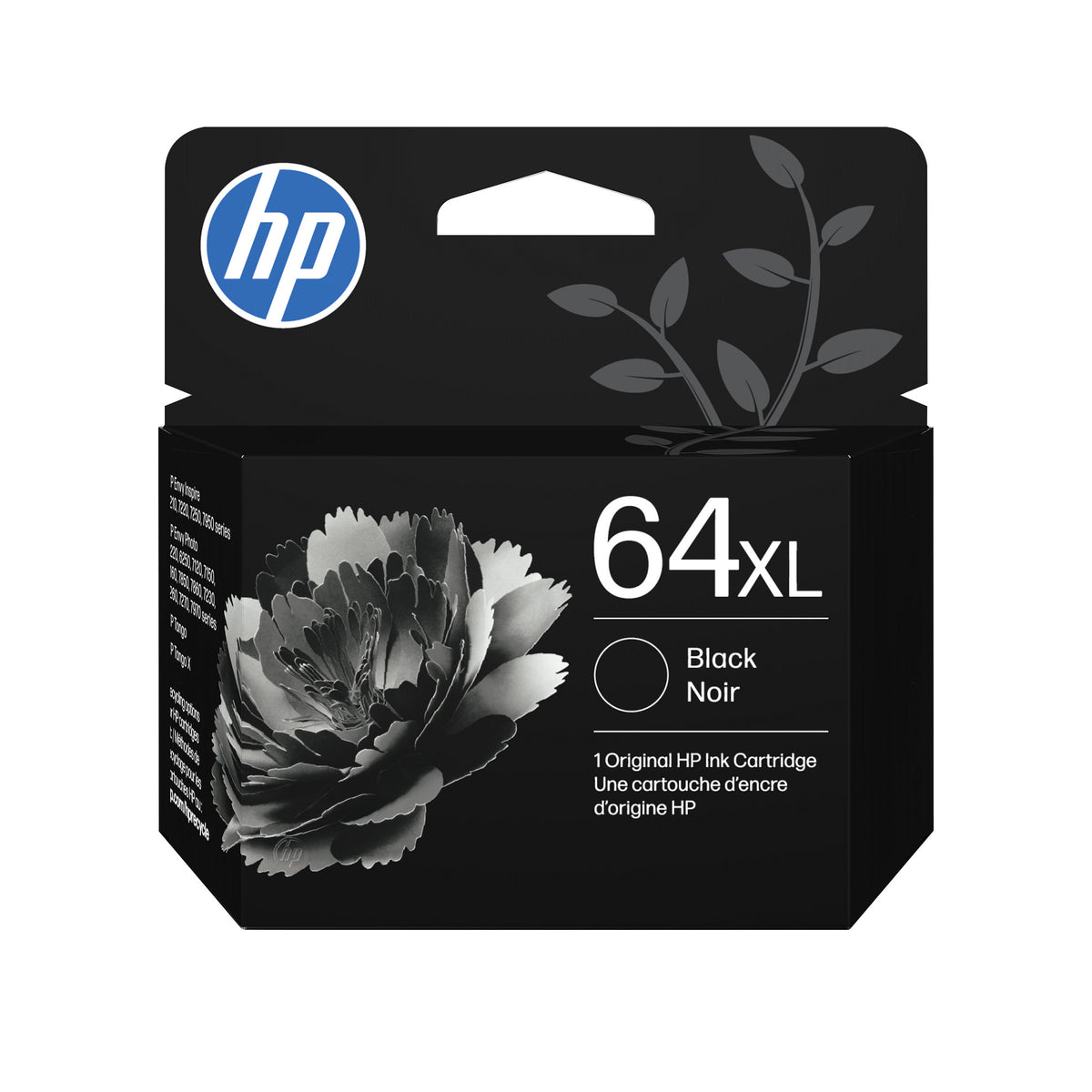 HP 64XL (N9J92AN) Black Original Inkjet Cartridge - Cartouches Certifiees