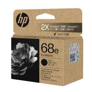 HP 68e (7FP22TN) Black Original Inkjet Cartridge - Cartouches Certifiees