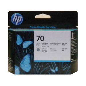 HP 70 - 130ml (C9407A) Photo Black and Light Gray Original Printhead - Cartouches Certifiees