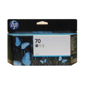 HP 70 - 130ml (C9450A) Gray Original Inkjet Cartridge - Cartouches Certifiees