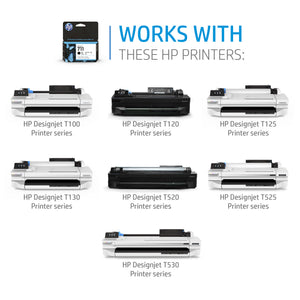HP 711 - 38ML (CZ129A) Black Original Inkjet Cartridge - Cartouches Certifiees