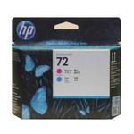 HP 72 (C9383A) Magenta and Cyan Original Printhead - Cartouches Certifiees