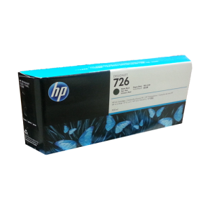 HP 726 - 300ml (CH575A) Matte Black Original Inkjet Cartridge - Cartouches Certifiees