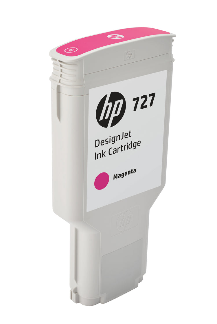 HP 727 - 300 ml (F9J77A) Magenta Original Inkjet Cartridge - Cartouches Certifiees