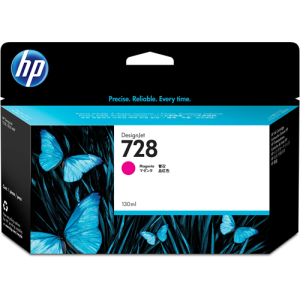 HP 728 - 130 ml (F9J66A) Magenta Original Inkjet Cartridge - Cartouches Certifiees