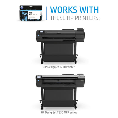 HP 729 (F9J81A) Black and Color Original Printhead - Cartouches Certifiees