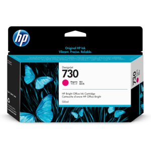 HP 730 - 130ml (P2V63A) Magenta Original Inkjet Cartridge - Cartouches Certifiees